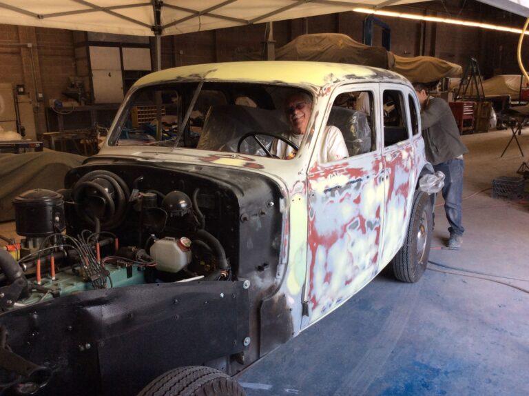 1939 PONTIAC DELUXE collision repair at Automotive Enterprise, San Carlos CA – photo 7