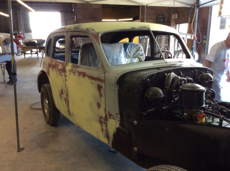 1939 PONTIAC DELUXE collision repair at Automotive Enterprise, San Carlos CA – photo 8