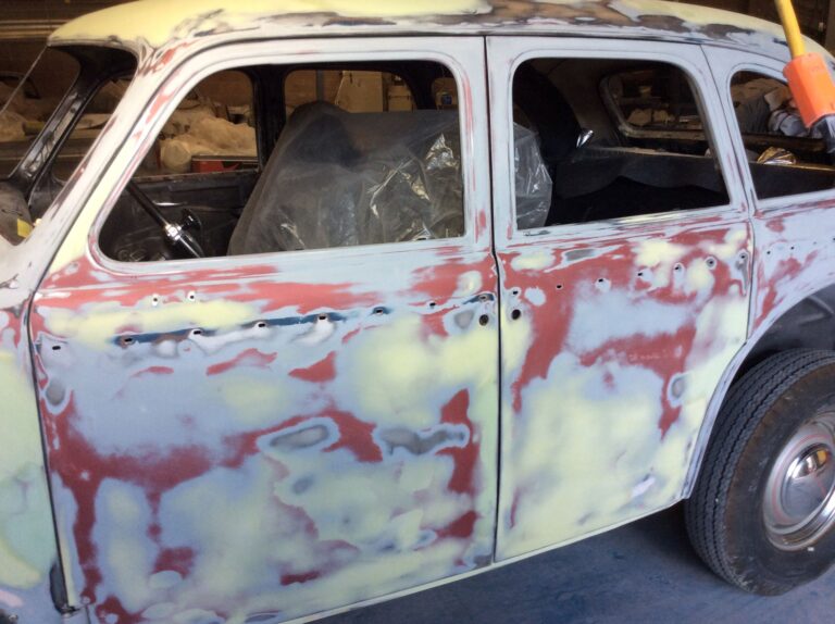 1939 PONTIAC DELUXE collision repair at Automotive Enterprise, San Carlos CA – photo 9