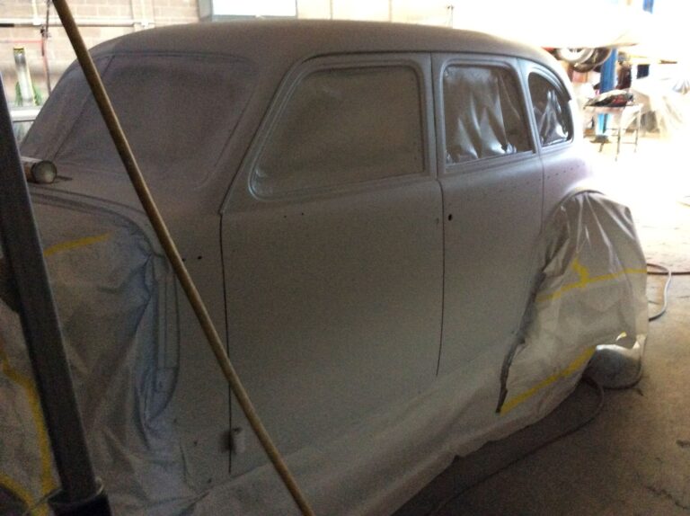 1939 PONTIAC DELUXE collision repair at Automotive Enterprise, San Carlos CA – photo 15
