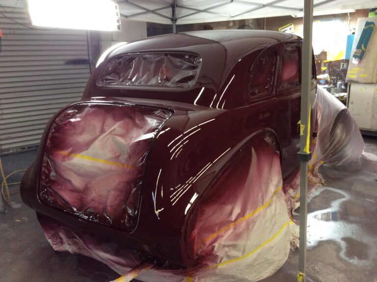 1939 PONTIAC DELUXE collision repair at Automotive Enterprise, San Carlos CA – photo 18