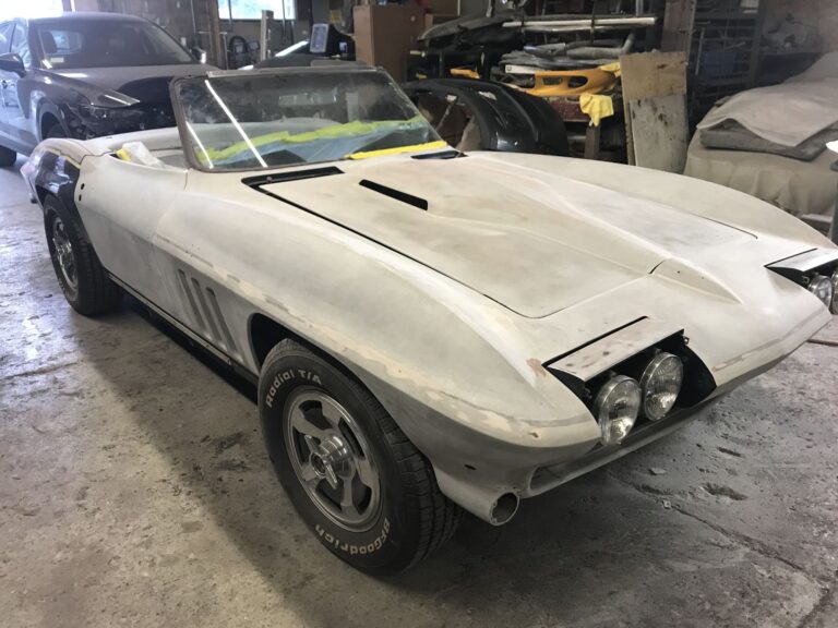 1966 CHEVROLET CORVETTE collision repair at Automotive Enterprise, San Carlos CA – photo 13