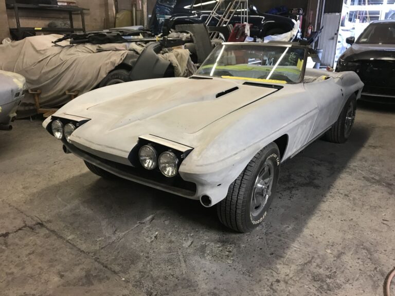 1966 CHEVROLET CORVETTE collision repair at Automotive Enterprise, San Carlos CA – photo 15