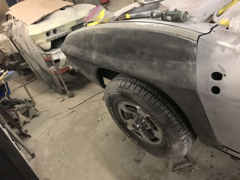 1966 CHEVROLET CORVETTE collision repair at Automotive Enterprise, San Carlos CA – photo 16