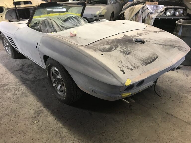1966 CHEVROLET CORVETTE collision repair at Automotive Enterprise, San Carlos CA – photo 17