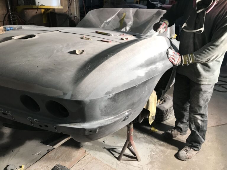 1966 CHEVROLET CORVETTE collision repair at Automotive Enterprise, San Carlos CA – photo 19