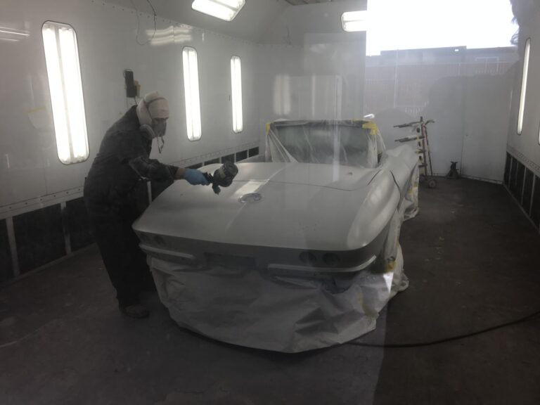 1966 CHEVROLET CORVETTE collision repair at Automotive Enterprise, San Carlos CA – photo 39