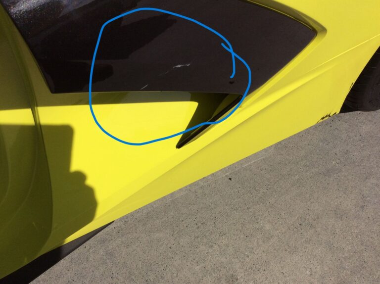 2022 Chevrolet Corvette – Bumper / Left Quarter Panel collision repair at Automotive Enterprise, San Carlos CA – photo 8