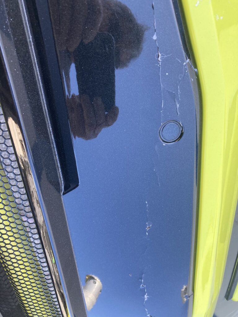 2022 Chevrolet Corvette – Bumper / Left Quarter Panel collision repair at Automotive Enterprise, San Carlos CA – photo 14