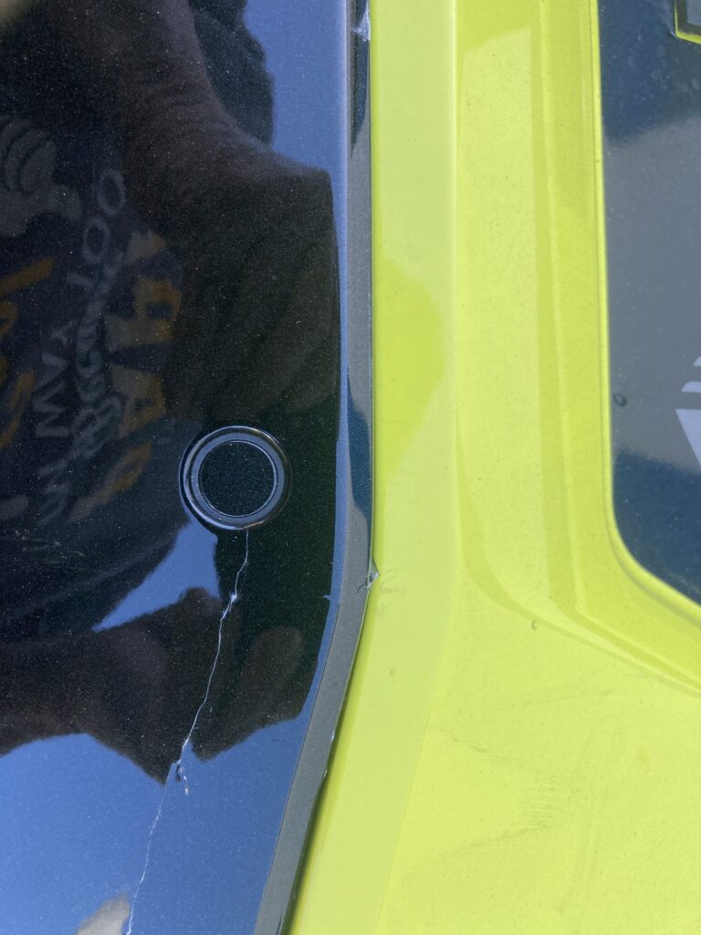 2022 Chevrolet Corvette – Bumper / Left Quarter Panel collision repair at Automotive Enterprise, San Carlos CA – photo 15