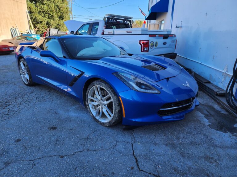 2016 CHEVROLET CORVETTE collision repair at Automotive Enterprise, San Carlos CA – photo 1