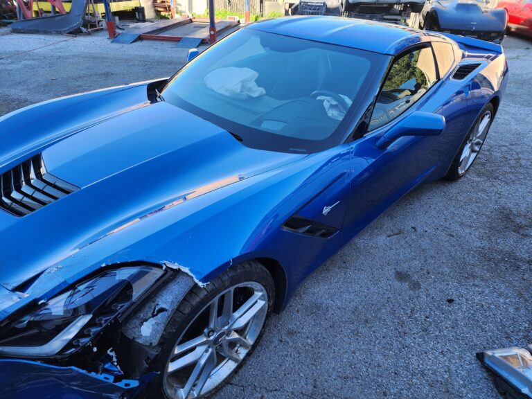 2016 CHEVROLET CORVETTE collision repair at Automotive Enterprise, San Carlos CA – photo 2
