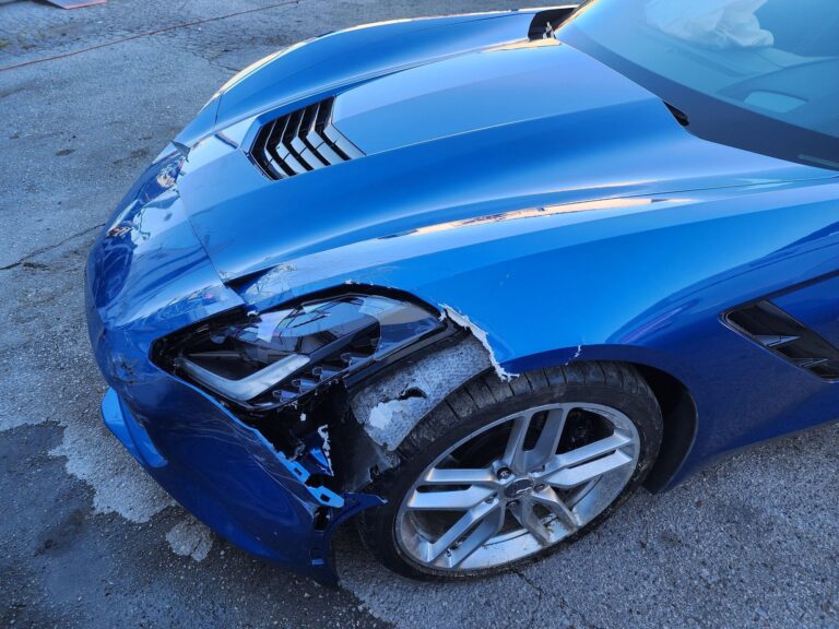 2016 CHEVROLET CORVETTE collision repair at Automotive Enterprise, San Carlos CA – photo 3