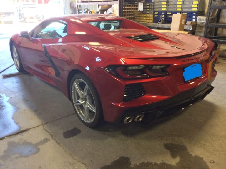 2022 C-8 Corvette Front-End Collision Repair collision repair at Automotive Enterprise, San Carlos CA – photo 5