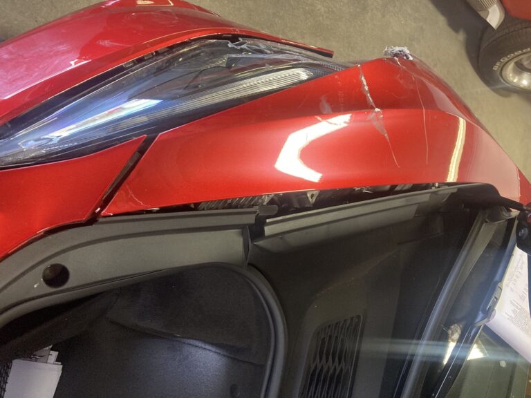 2022 C-8 Corvette Front-End Collision Repair collision repair at Automotive Enterprise, San Carlos CA – photo 6