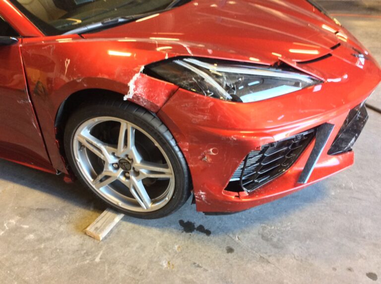 2022 C-8 Corvette Front-End Collision Repair collision repair at Automotive Enterprise, San Carlos CA – photo 10