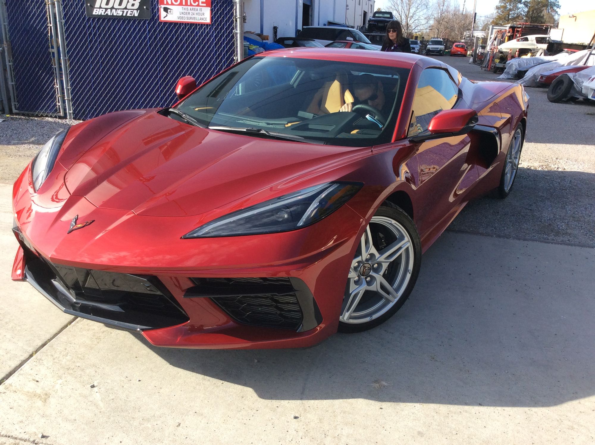 2022 C-8 Corvette Front-End Collision Repair
