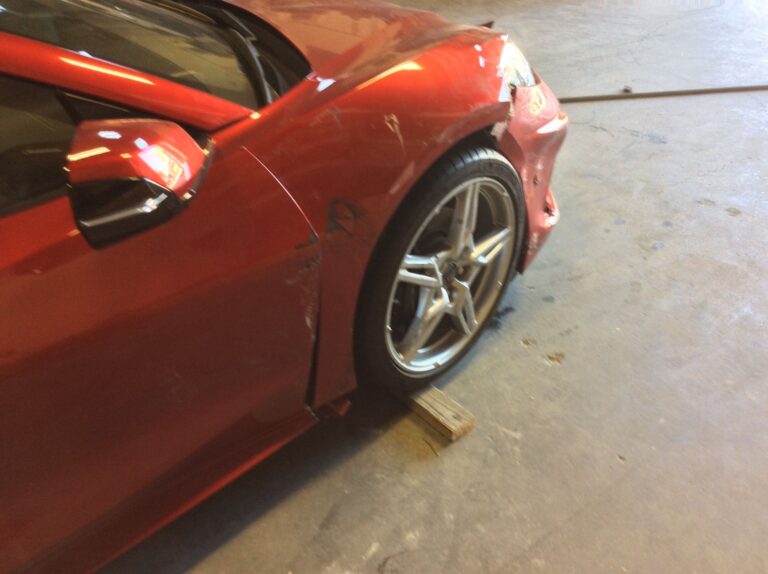 2022 C-8 Corvette Front-End Collision Repair collision repair at Automotive Enterprise, San Carlos CA – photo 11