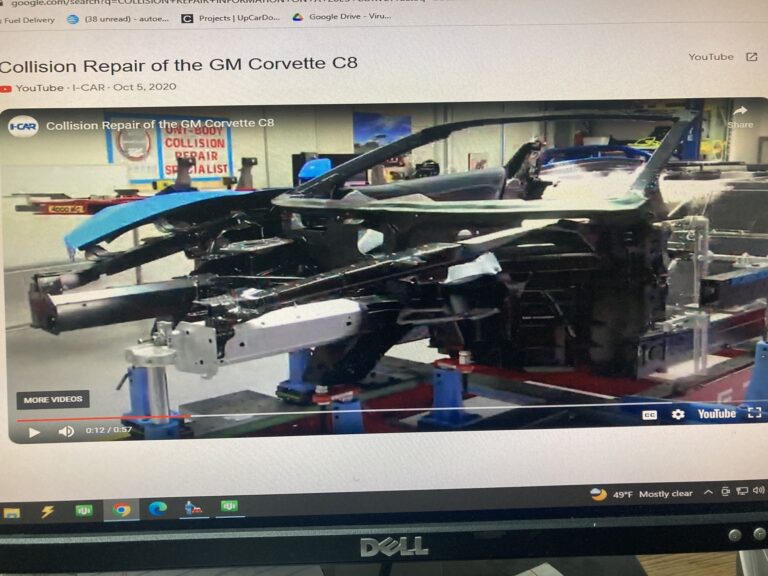 2022 C-8 Corvette Front-End Collision Repair collision repair at Automotive Enterprise, San Carlos CA – photo 38