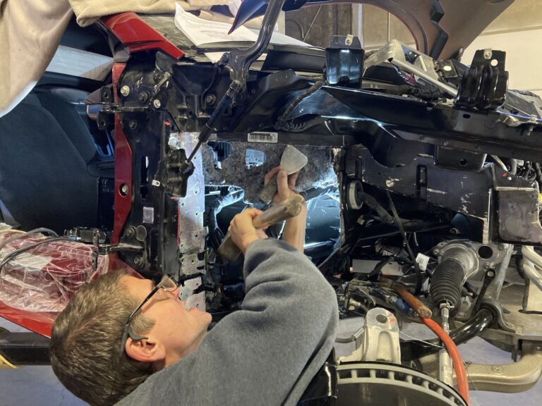 2022 C-8 Corvette Front-End Collision Repair collision repair at Automotive Enterprise, San Carlos CA – photo 68
