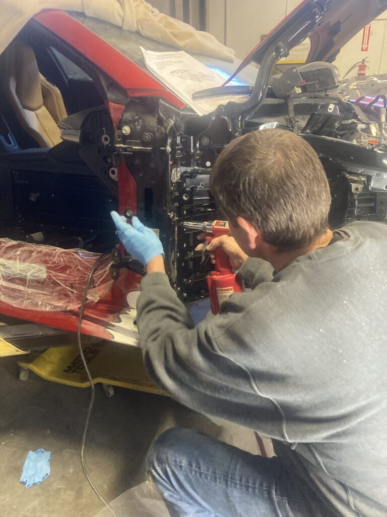 2022 C-8 Corvette Front-End Collision Repair collision repair at Automotive Enterprise, San Carlos CA – photo 85