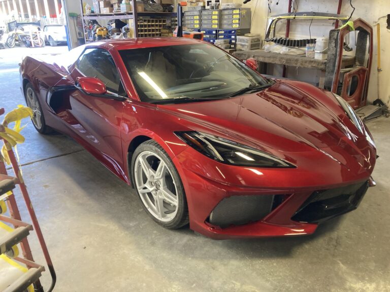 2022 C-8 Corvette Front-End Collision Repair collision repair at Automotive Enterprise, San Carlos CA – photo 91