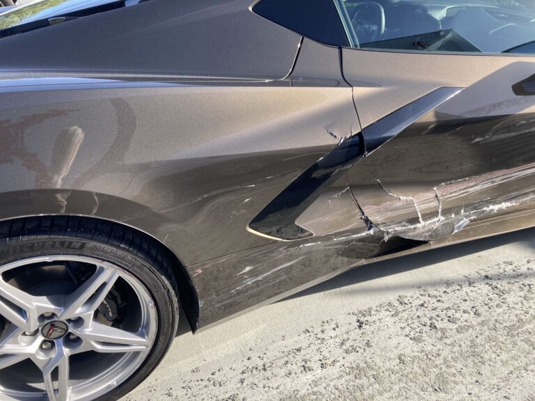 Brand new Corvette C-8 collision repair at Automotive Enterprise, San Carlos CA – photo 2