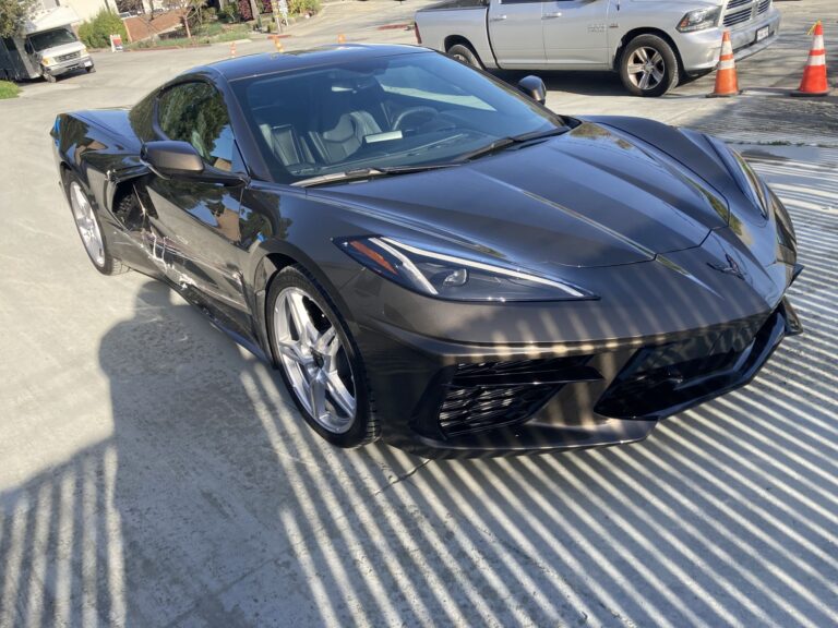 Brand new Corvette C-8 collision repair at Automotive Enterprise, San Carlos CA – photo 4