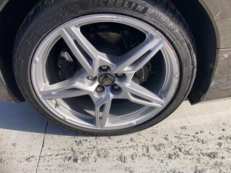Brand new Corvette C-8 collision repair at Automotive Enterprise, San Carlos CA – photo 5