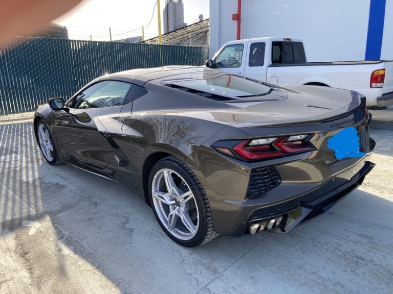 Brand new Corvette C-8 collision repair at Automotive Enterprise, San Carlos CA – photo 6