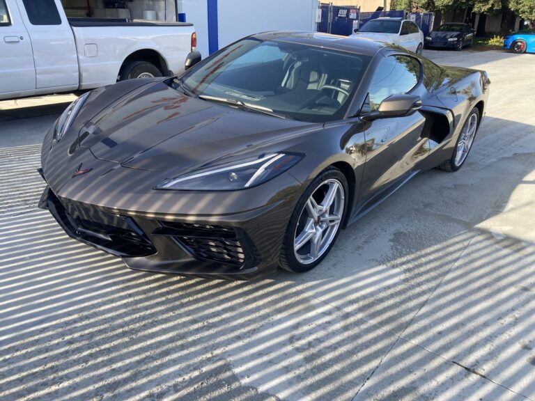 Brand new Corvette C-8 collision repair at Automotive Enterprise, San Carlos CA – photo 7