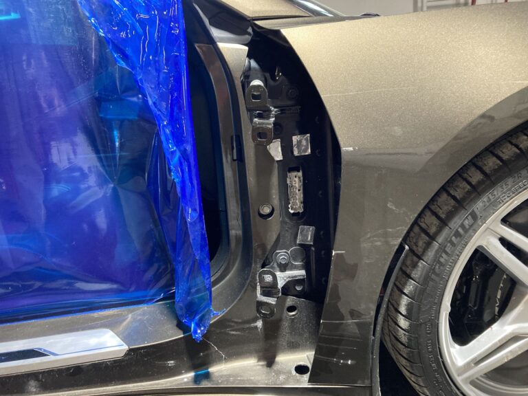 Brand new Corvette C-8 collision repair at Automotive Enterprise, San Carlos CA – photo 9