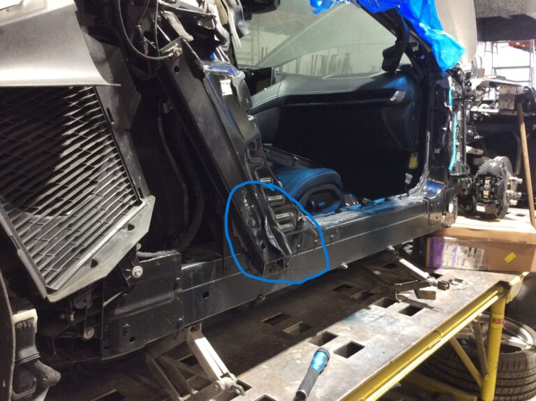 Brand new Corvette C-8 collision repair at Automotive Enterprise, San Carlos CA – photo 22