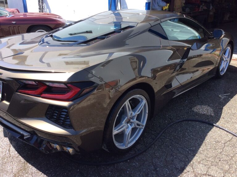Brand new Corvette C-8 collision repair at Automotive Enterprise, San Carlos CA – photo 26