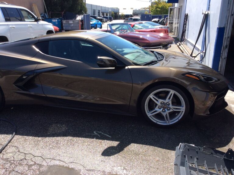 Brand new Corvette C-8 collision repair at Automotive Enterprise, San Carlos CA – photo 27