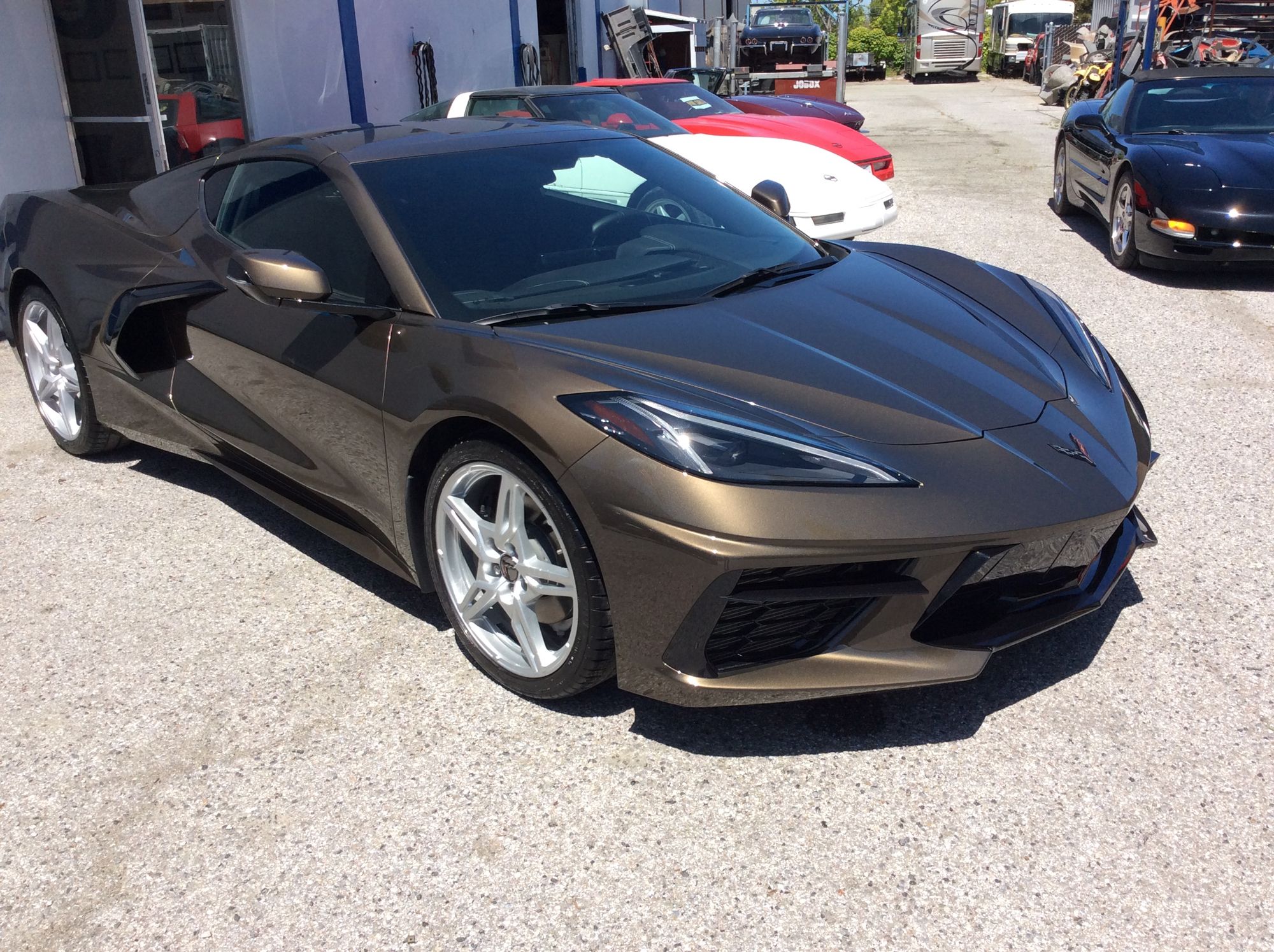 Brand new Corvette C-8