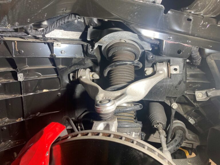 2022 C-8 Corvette collision repair at Automotive Enterprise, San Carlos CA – photo 2