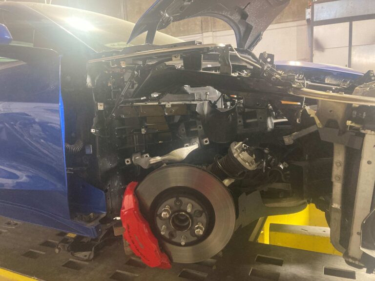 2022 C-8 Corvette collision repair at Automotive Enterprise, San Carlos CA – photo 4