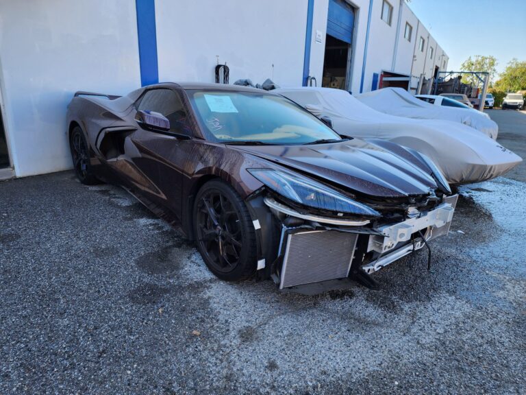 Corvette C8 Coupe collision repair at Automotive Enterprise, San Carlos CA – photo 7