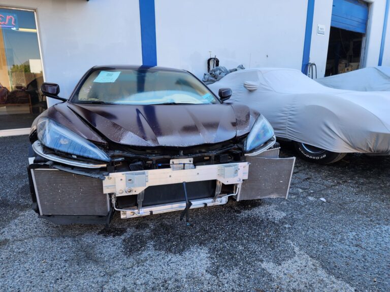 Corvette C8 Coupe collision repair at Automotive Enterprise, San Carlos CA – photo 10