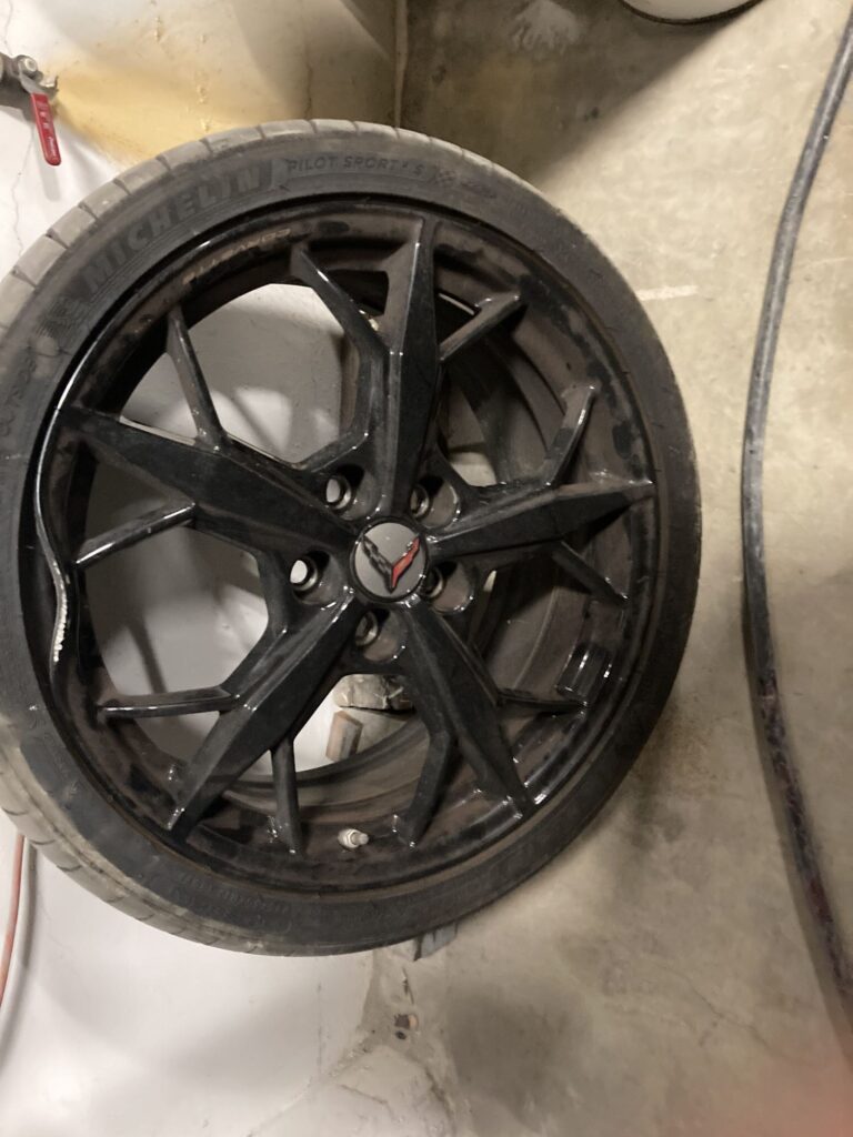 Corvette C8 Coupe collision repair at Automotive Enterprise, San Carlos CA – photo 18