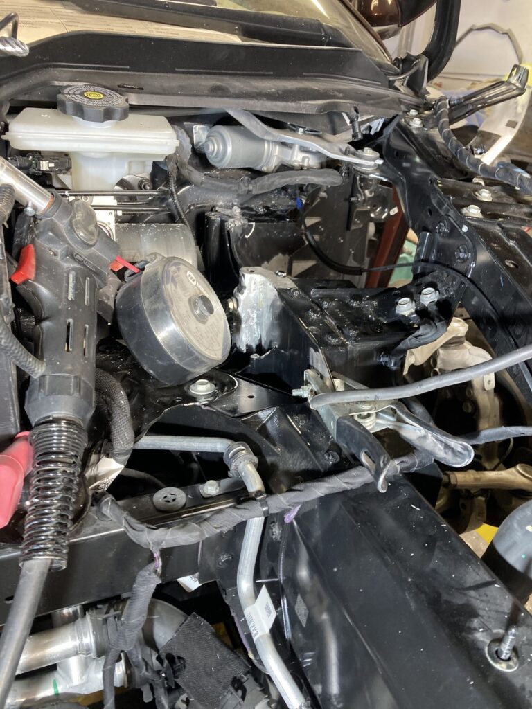 Corvette C8 Coupe collision repair at Automotive Enterprise, San Carlos CA – photo 21