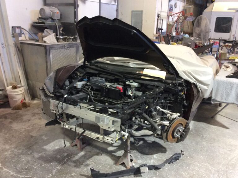 Corvette C8 Coupe collision repair at Automotive Enterprise, San Carlos CA – photo 24