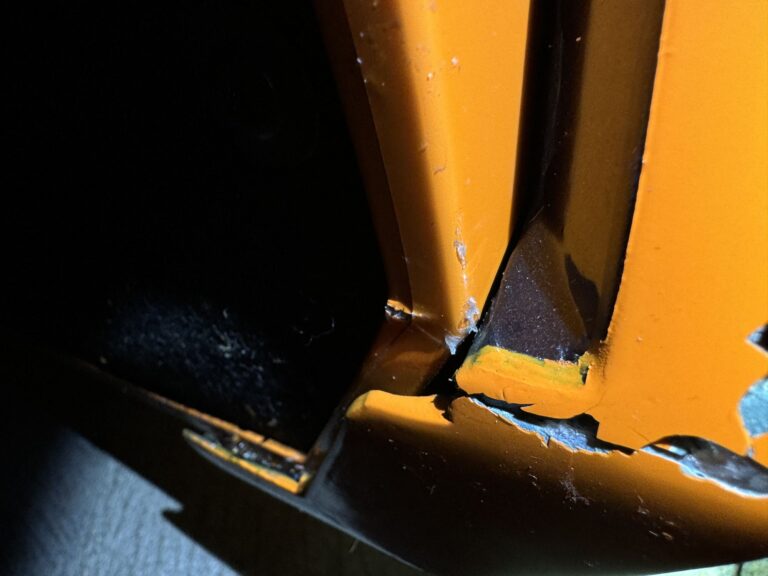 2024 Orange C-8 Corvette collision repair at Automotive Enterprise, San Carlos CA – photo 21