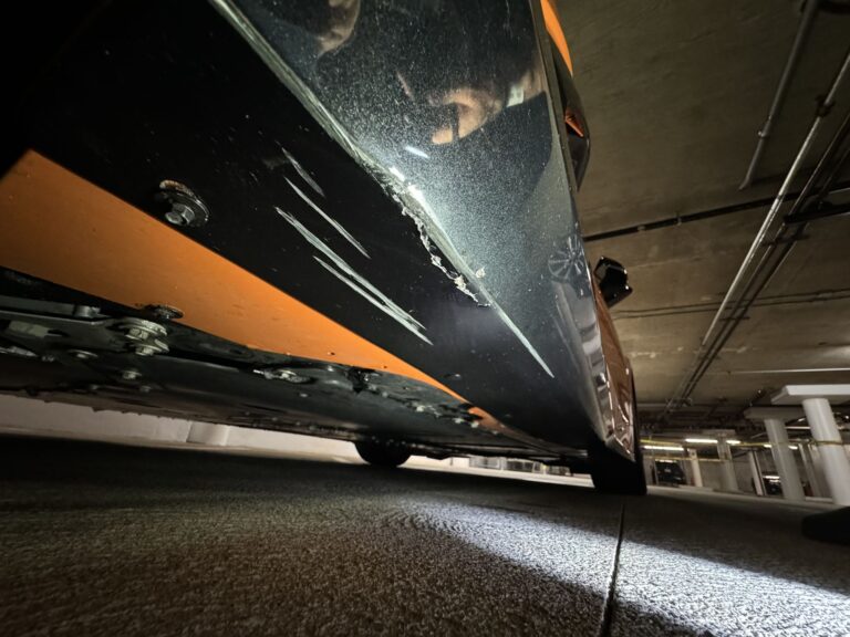 2024 Orange C-8 Corvette collision repair at Automotive Enterprise, San Carlos CA – photo 23