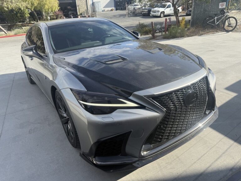 Carbon Fiber Hood carbon fiber repair at Automotive Enterprise, San Carlos CA – photo 7