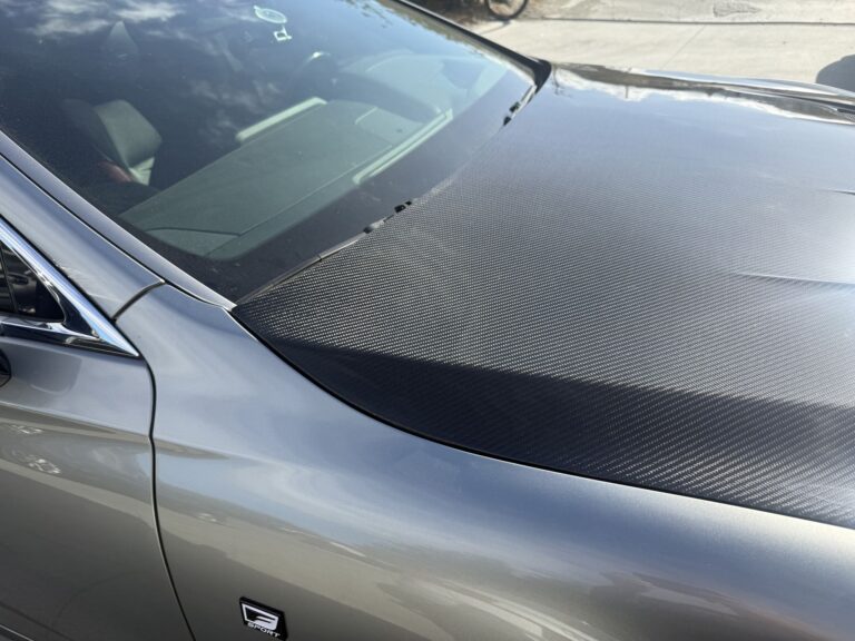 Carbon Fiber Hood carbon fiber repair at Automotive Enterprise, San Carlos CA – photo 9